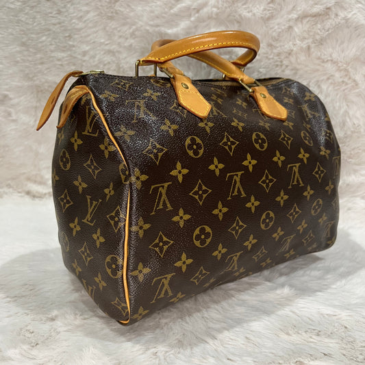 Monogram Louis Vuitton Speedy 30 Handbag