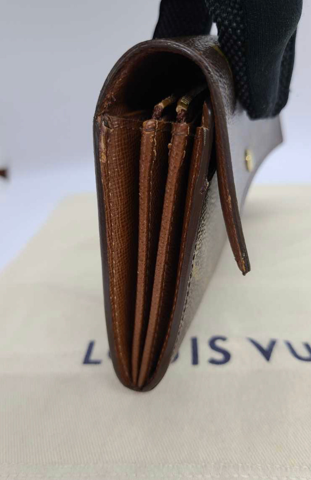 Louis Vuitton Portefeuille Sarah ZIP long wallet Purse and