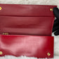 Miu Miu Red Leather Wallet