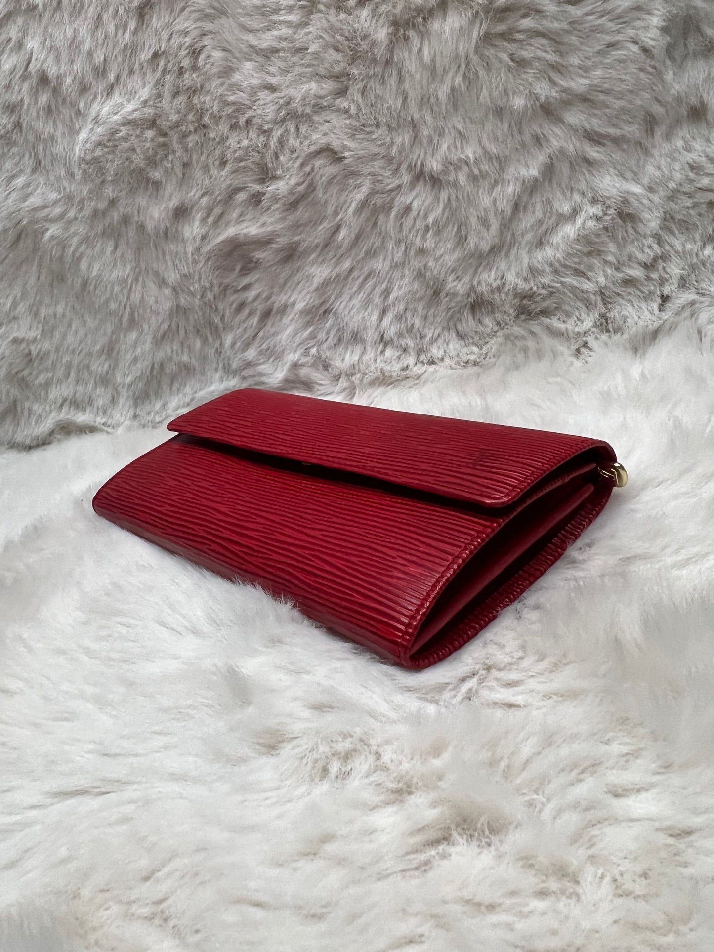 Epi Leather Portefeuille Long Wallet - Pink - $250 plus $10 shipping